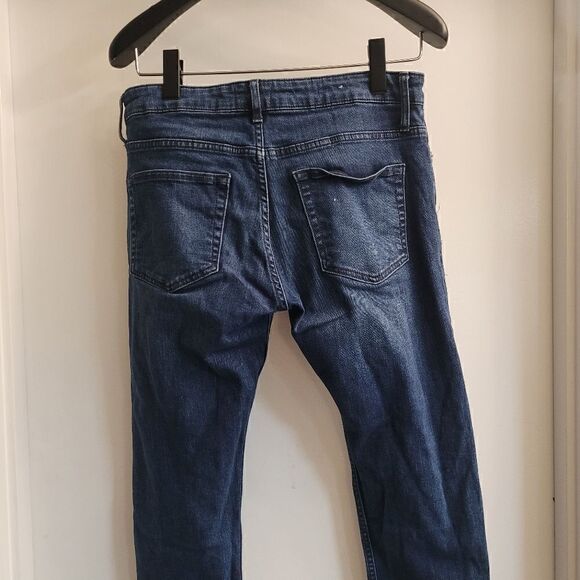 Topman Stretch Skinny Buttonfly Jeans - Picture 7 of 8